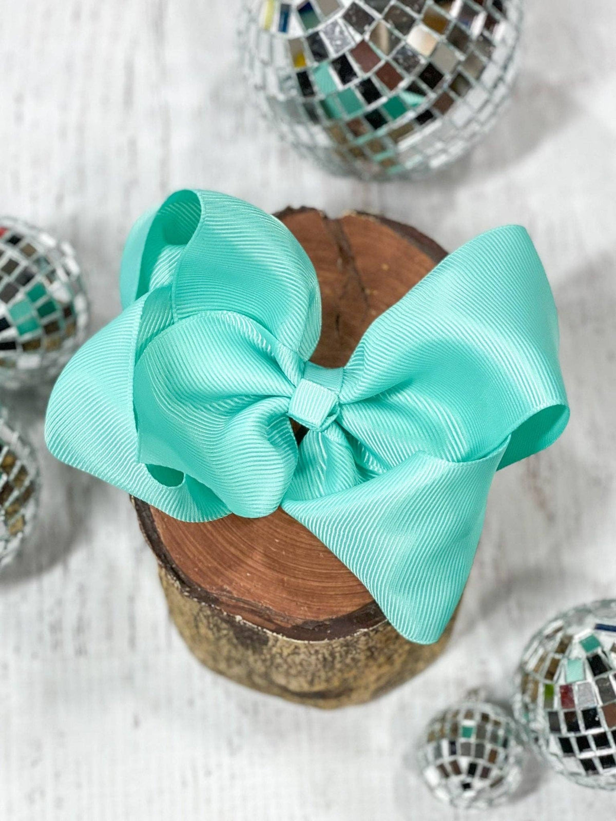 4.5" Classic Grosgrain Hair Bow | Alligator Clip, Satin Headband, or French Clip