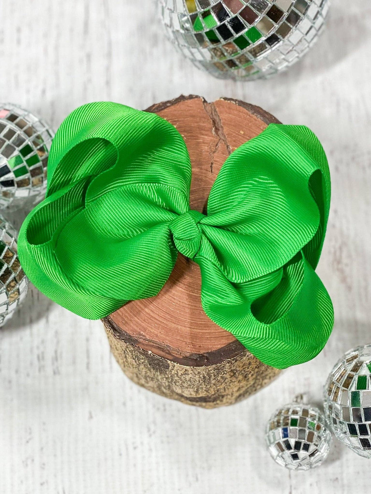 4.5" Classic Grosgrain Hair Bow | Alligator Clip, Satin Headband, or French Clip