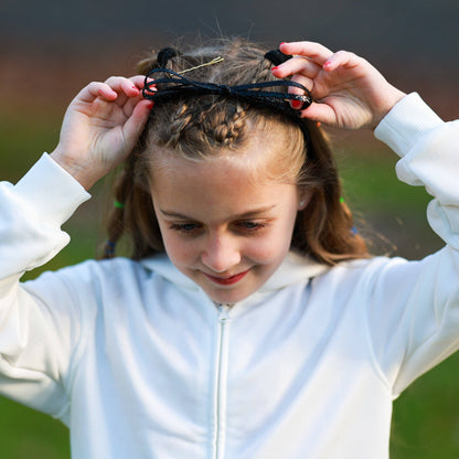 Bow Headband - Kids Thin Metallic Hair Bands