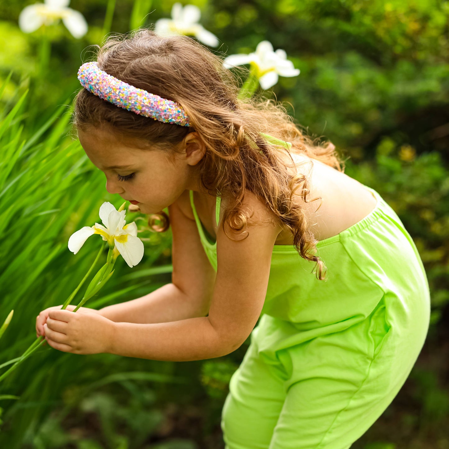 Kids Padded Headband - Chunky Sequin Hair Band