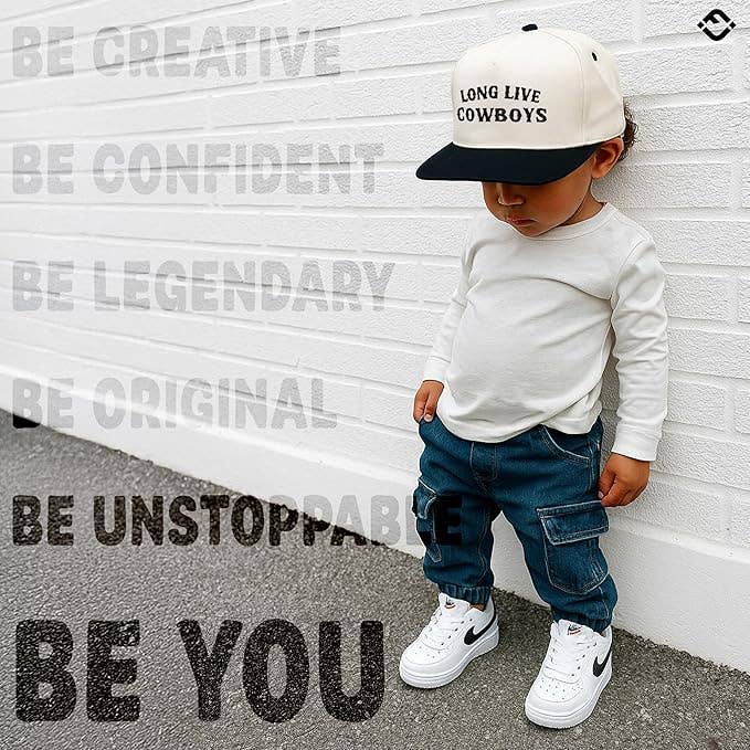 Kids/Baby 2-Tone Cap | Long Live Cowboys