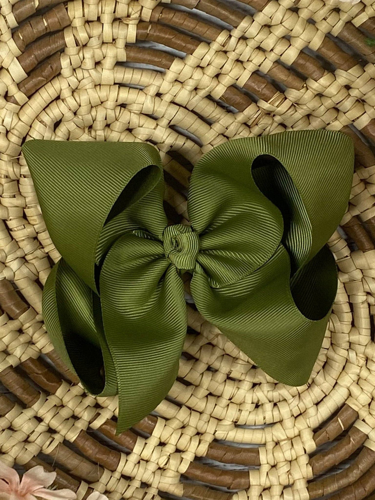 4.5" Classic Grosgrain Hair Bow | Alligator Clip, Satin Headband, or French Clip