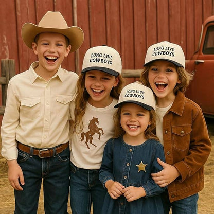 Kids/Baby 2-Tone Cap | Long Live Cowboys
