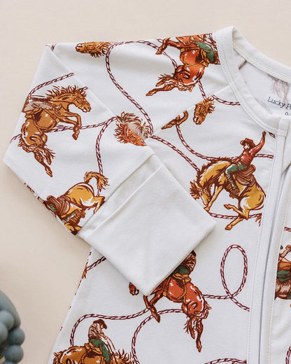 Bamboo Zip Romper | Rodeo Club