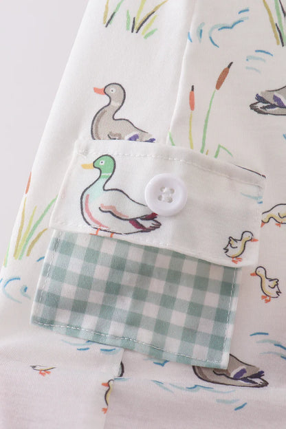 Green Duck Knit JonJon