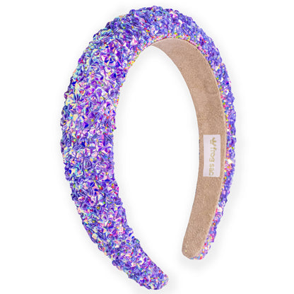 Kids Padded Headband - Chunky Sequin Hair Band