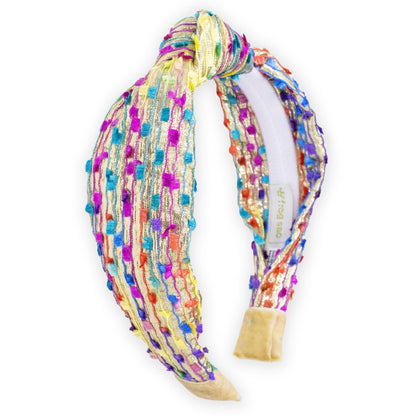 Kids Knot Headband - Confetti Hair Accessories for Girls