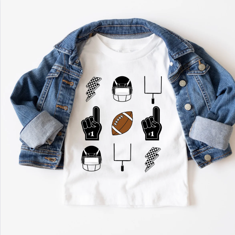 Kids Football Game Day T-Shirt
