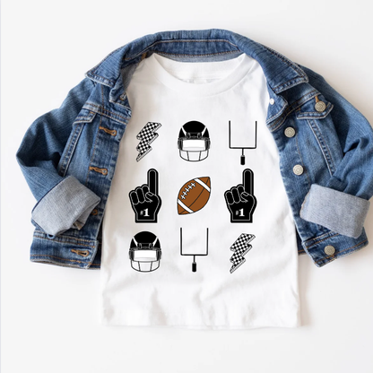 Kids Football Game Day T-Shirt