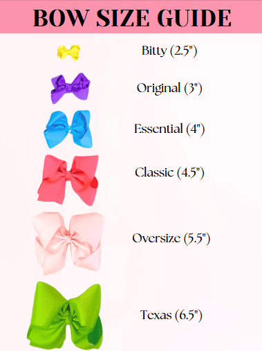 4.5" Classic Scalloped Hair Bow | Headband