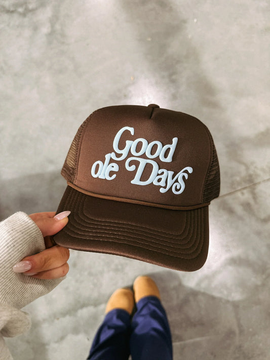Good Ole Days trucker hat