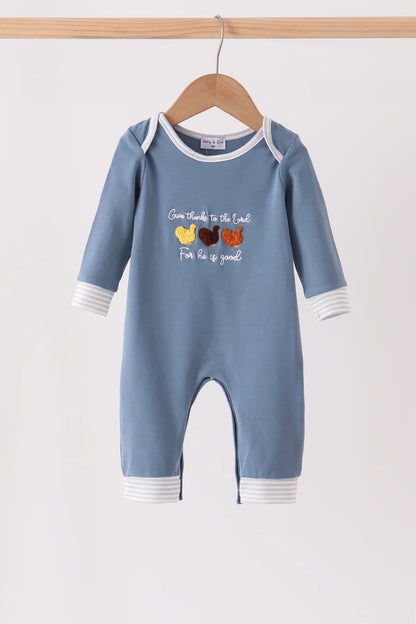 Give Thanks Turkey Romper