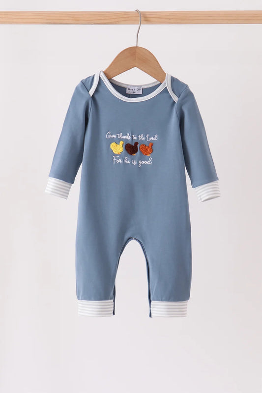 Give Thanks Turkey Romper