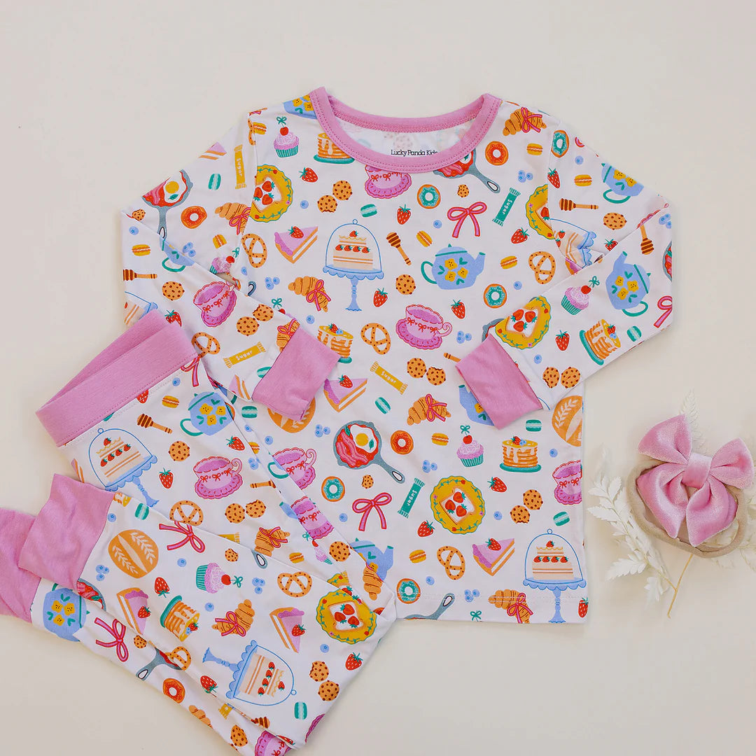 Bamboo Two Piece | Breakfast Whimsy