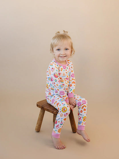Bamboo Two Piece | Breakfast Whimsy
